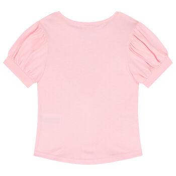 Girls Pink Necklace T-Shirt
